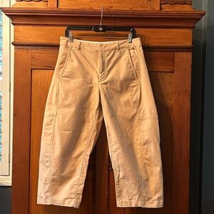 Maeve for Anthropologie Cropped Barrel Pants